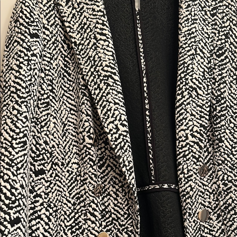 Anne Klein Monochrome Textured Blazer - Picture 7 of 9